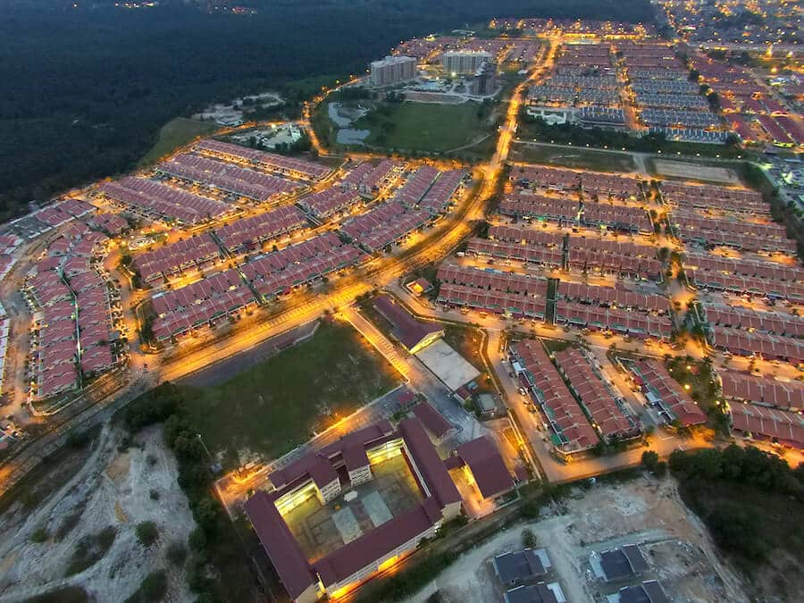 pasar malam senawang
