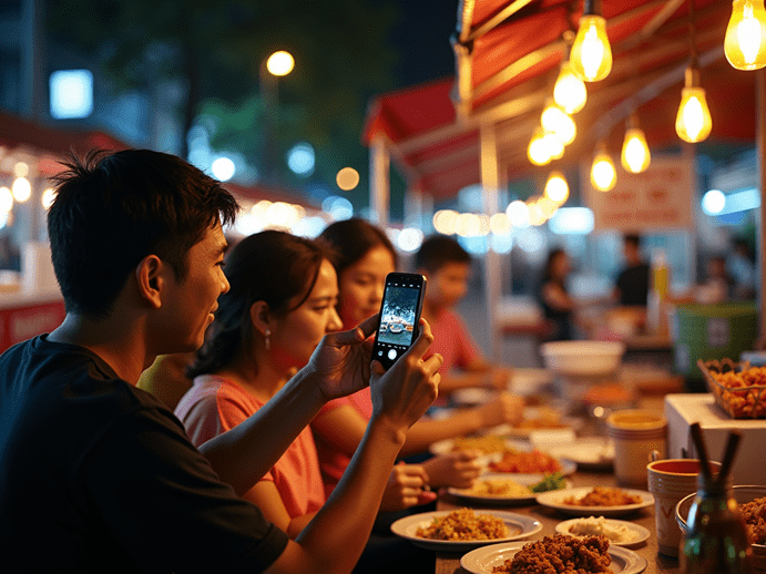 PASAR MALAM JALAN SEMARAK